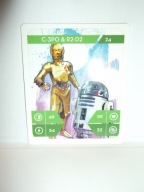 STAR WARS Kaufland karta 24 C-300 & R2-D2