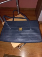 Torebka kopertówka kuferek skóra jak nowa