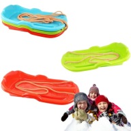 SANKI PLASTIKOWE DLA DZIECI ŚLIZG ŚLIZGACZ Z SZNURKIEM