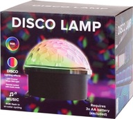 KULA DISCO PROJEKTOR RGB – LAMPA LED DYSKOTEKOWA Z PILOTEM