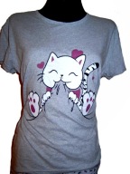 PIŻAMA piżamka młodzieżowa spodnie 3/4 r. M