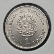 WENEZUELA [1534]*1 boliwar 1989 Herb, Simón Bolívar, 1 BOLIVAR