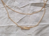 naszyjnik pozłacany MEA z certyfikatem