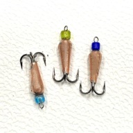 R. Hyrycz - diabełki - miedziane z różnymi koralikami - W 3.5