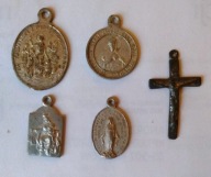 Stare medaliki i krzyżyk