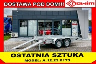 Laweta przyczepa do przewozu minikoparki budowlana sprzęt budowlany koparka