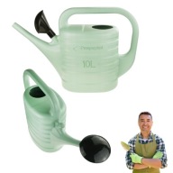 KONEWKA OGRODOWA DOMOWA 10L ZIELONA TWORZYWO SZTUCZNE PODLEWANIE ZRASZANIE