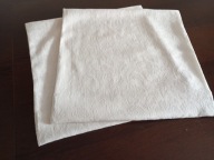 POSZEWKI BAWEŁNIANE - DEKORACYJNE - OZDOBNE 44 / 44 cm. 2 szt.