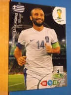PANINI WORLD CUP BRAZIL 2014 Grecja D. Salpingidis
