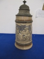 -PROMOCJA--Wyjatkowy --Stary kufel--22cm ok, 1900r -39-