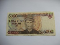 INDONEZJA 5000 RUPIAH 1986