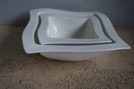 VILLEROY&BOCH MISY NEW WAVE PORCELANA MISKI SALATERKI danish design KOMPLET