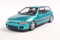 HONDA Civic (EG6) Aztec blue/green metallic 1991 1/18 SOLIDO 1810405