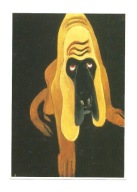 Pocztówka - Kees Timmer, Basset hound / Wystawa psów Nr 82
