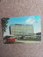 Pocztówka Nowy Sącz hotel Orbis Beskid wg fotografii K. Kaczyńskiego