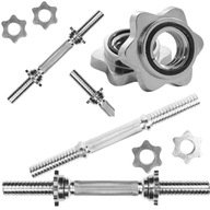 GRYF PROSTY KRÓTKI DO HANTLI ŚRUBOWY 40CM/30MM HOP-SPORT