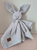 Przytulanka króliczek naturalna szara