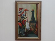 Obraz, olej. Martwa natura 1955 r.