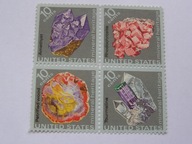 USA - Wystawa Minerałów w Tucson - Mi. 1145-48 ** czwórka