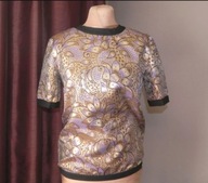 Marni śliczna bluzeczka w źakardowe ornamenty 34