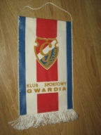 Klub Sportowy GWARDIA WROCŁAW proporczyk z PRL