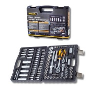 ZESTAW KLUCZY NASADOWYCH RIWALL TWARDY 110 EL 1/2" 1/4" WALIZKA