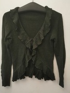 KASZMIROWY SWETER R.S\M KARDIGAN SWETR ORYGINALNY