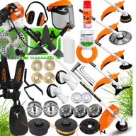 KOSA SPALINOWA PODKASZARKA MOCNA 5,2KM 3xGŁOWICA 2xTARCZA 2x PRZEKŁADNIA