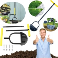 NÓŻ OGRODOWY SZPADEL DO DARNI KRAWĘDZI TRAWNIKA TRAWY OBCINAK METALOWY