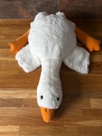 GĘŚ DUŻA PLUSZOWA MASKOTKA 70CM