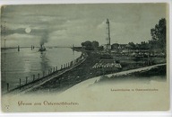 Szczecin Swinoujscie - latarnia morska, zachód słońca - z6