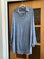 BLUZKA TUNIKA ITALY (L-XL) KOLOR JEANS
