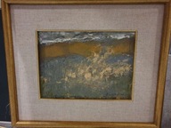 WACŁAW JAGIELSKI obraz abstrakcja ekspresja pejzaż malarstwo współczesne