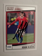 Karta panini autograf Czechy Hlozek Fifa Score