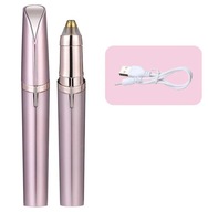 Trymer do brwi i ciała| Golarka| Depilator| Różowy| AS