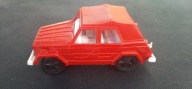 Stara zabawka autko z PRL - Volkswagen 181 Safari - kioskowiec