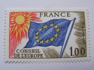 Francja - Rada Europy - flaga - Mi. 19 **