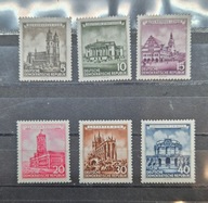 Znaczki DDR,NRD 1955 Mi.491-6 czyste
