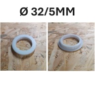 Maskownica Otworu Ø 32mm Rozeta Maskująca do płyt HDF 5 mm Biała