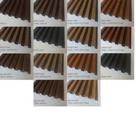 lamele metalowe drewnopodobne dwukolorowe