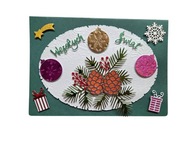 Ręcznie Robiona Kartka Świąteczna – Unikatowy Prezent na święta!