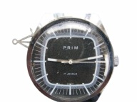 PRZEPIĘKNY - STALOWY - PRIM - 17 JEWELS - CZECHOSŁOWACJA .