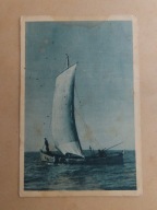 Barkas na Zalewie Wiślanym.