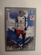 Karta topps match attax autograf Bundesliga Hamburger SV Jean-Luc Dompe