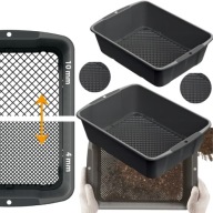 SITKO SITO OGRODOWE DO PIASKU ZIEMI PRZESIEWANIA KOMPOSTU REGULOWANE 39CM