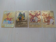 4x karty pokemon metalowe metal arceus morpeko charizard