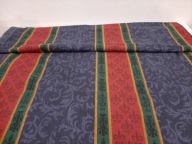 VINTAGE TKANINA MATERIAŁ lilijki Styl Ludwik DESIGN ZASŁONA lub obiciowe