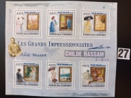 Malarstwo , impresjonizm , CH. Hassam , Komory MNH