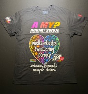 Koszulka WOŚP – 34. Finał (edycja limitowana) rozmiar: L - WOŚP Augustów