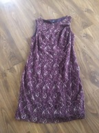 Sukienka DAMSKA PROSTA KORONKA F&F r. 46